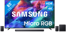 Samsung Micro RGB 85" R85H (2026) + Samsung HW-Q930H (2026) 85 inch tv