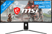 MSI MAG 341CQP QD-OLED MSI gaming monitor