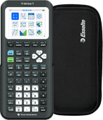 Texas Instruments TI-84 Evo-T Calculatrice Graphique + Étui pour Calculatrices Noir Pack 
