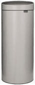 Brabantia Touch Bin Prullenbak 30 Liter Soft Grey 30 liter vuilbak