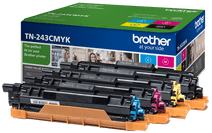 Brother TN-243CMYK Toner Cartridge 4-color Pack Toner cartridge for Brother DCP printers