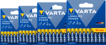Varta Longlife Power AAA Lot de 40 Pièces Batterie