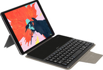 Gecko Covers Apple iPad Air (2019) Toetsenbord Hoes AZERTY Zwart Universele tablet hoesje