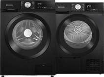 Wisberg WBWM1A4B9NB HygienicSteam + Wisberg WBDR1BB9NB SwiftDry 9kg washing machine with steam function