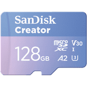 SANDISK MicroSDXC Creator 128GB 90MB/s SANDISK Creator Series