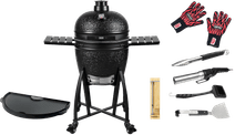 Grill Guru Prime Satin Black Large Pack Master Pack complet pour barbecues à charbon