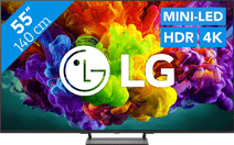 LG Mini-LED 55" QNED93 (2026) TV LG avec trophée Coupe du monde FIFA LEGO