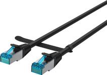 BlueBuilt Netwerkkabel STP CAT6 10 meter zwart UTP of Ethernet kabel