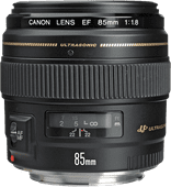 Canon EF 85mm f/1.8 USM 85mm lens