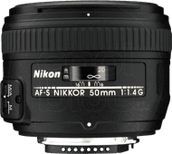 Nikon AF-S 50mm f/1.4G Primelenzen voor Nikon camera