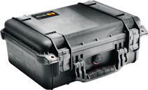 Peli 1450 Protector Case Zwart Koffer met plukschuim Pelicase cameratas