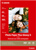 Canon PP-201 Glossy Plus Fotopapier 20 Vellen A4 Inkjet papier