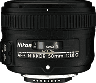 Nikon AF-S 50mm f/1.8G Lens voor Nikon camera