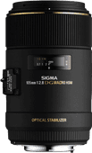 Sigma 105 mm f/2.8 EX DG Macro OS HSM Canon Objectif premium pour appareil photo reflex Canon