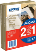 Epson Premium Glossy Fotopapier 80 vel (10 centimeter x 15 centimeter) Glans papier