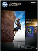 HP Advanced Glossy Fotopapier 25 vel (A4) 