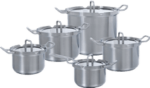 BK Q-linair Master Verre Batterie de Cuisine 5 Pièces 