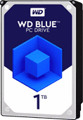 WD Blue WD10EZEX 1TB Interne opslag met SATA aansluiting voor desktop