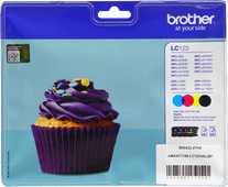 Brother LC-123 Cartridges Combo Pack Ink cartridge for Brother DCP printers