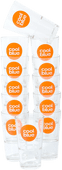 Coolblue Bierglazen (12 stuks) Coolblue fanartikel