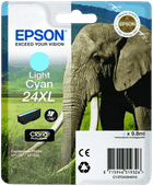 Epson 24XL Cartouche Cyan Clair Cartouche d'encre pour imprimantes Epson Expression Photo