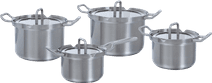 BK Q-linair Master Verre Batterie de Cuisine 4 Pièces 