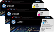 HP 128A Toner Cartridges Combo Pack HP toner cartridge