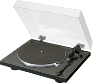 Denon DP-300F Zwart Platenspeler