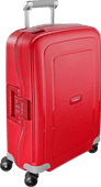 Samsonite S'Cure Spinner 55cm Crimson Red Samsonite hardside suitcase