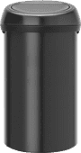 Brabantia Touch Bin 60L Matte Black Brabantia trash can