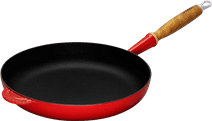 Le Creuset Cast Iron Frying Pan 28cm Cerise PFAS free pan