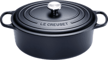 Le Creuset Signature Oval Dutch Oven 27cm Matte Black 