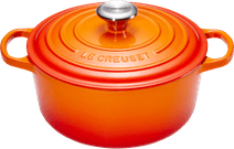 Le Creuset Signature Cocotte Ronde 24 cm Volcanique Poêle adaptée au four