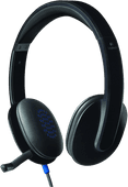 Logitech H540 Stereo USB-A Headset Office headset with Unified Communications