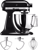 KitchenAid Robot pâtissier multifonction Artisan 5KSM125 Noir Onyx Top 10 des robots de cuisine les plus vendus