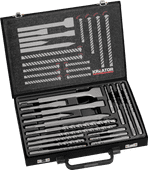 Kreator 17-piece SDS-Plus drill and chisel set Drill