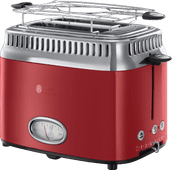Russell Hobbs Retro Ribbon Red Toaster Russel Hobbs toaster