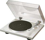Denon DP-300F Silver Denon record player