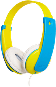 JVC HA-KD7 Jaune Casque audio pour enfants