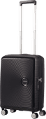 American Tourister Soundbox Valise à 4 Roulettes Extensible 55 cm Bass Black Valise rigide