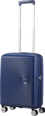 American Tourister Soundbox Expandable Spinner 55cm Midnight Navy Hard-shell suitcases