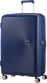 American Tourister Soundbox Valise à 4 Roulettes Extensible 77 cm Midnight Navy Valise rigide