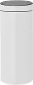 Brabantia Touch Bin 30 Liter White Witte vuilbak