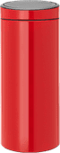 Brabantia Touch Bin 30 Liter Passion Red Rode vuilbak