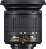Nikon AF-P DX Nikkor 10-20mm f/4.5-5.6G VR Lens for SLR camera