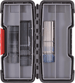 Bosch 30-piece Jigsaw Blade Set (wood and metal) 