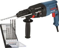 Bosch Professional GBH 2-26 F + SDS Plus Drill Bit Set Hammer drill