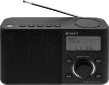 Sony XDR-S61D Zwart Radio