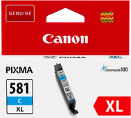 Canon CLI-581XL Cartridge Cyaan Inktpatroon voor de Canon PIXMA TR printers