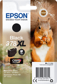 Epson 378XL Cartridge Zwart Epson 378 Inktpatroon